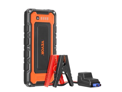 Prenosný štartér 3000A 59.2Wh s kompresorom a káblami do 10L/8L