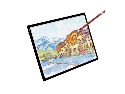 Led podložka A3, 3-stupňové stmievanie, USB napájanie, pre kreslenie