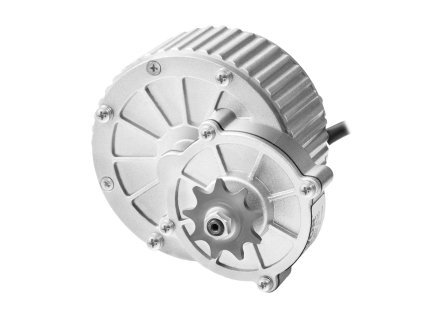 Kefový dc motor 450 W 36 V 3000 rpm s regulátorom a plynom na gokart