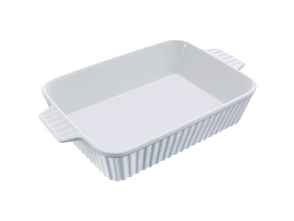 Keramický zapekací pekáč 9"×13", obdĺžnikový, hlboký, s úchytmi