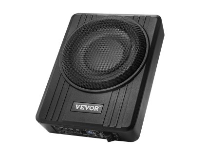 Podsedadlový subwoofer 10" 300W nízky profil hi/lo vstup s ovládačom