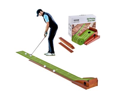 Puttingová rohož vnútorná 1 jamka, auto návrat, drevená základňa