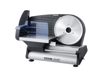 Elektrický krájač mäsa 7.5 inch, 180W, 2× sus420 čepele, 0-0.6 inch