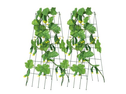 Mriežka pre uhorky a paradajky 39"×32" skladacia kovová sada