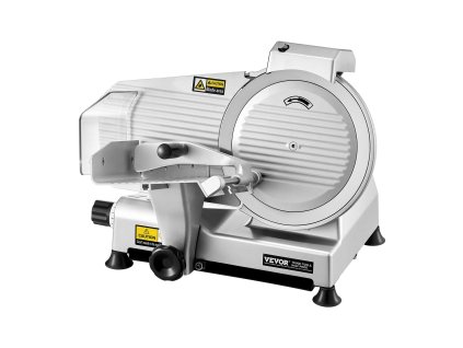 Elektrický krájač mäsa 10 inch, 180W, 65Mn nôž, 0-0.4 inch pre syr