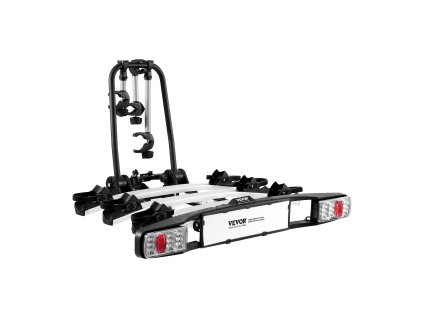 Nosič bicyklov na 5 cm ťažné, 3 bicykle, nosnosť 65 kg, uzamykateľný