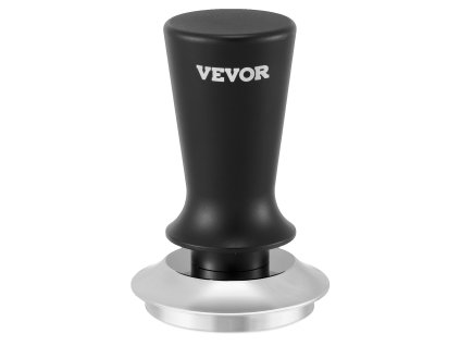 Tamper na espresso 53 mm, s pružinou, 30 lbs, nerezový, s protišmykom