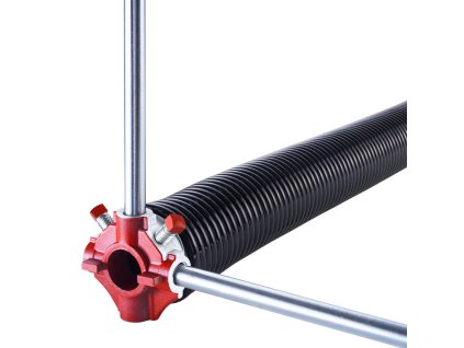 Torzné pružiny, pár 0.250×2×35 in, 16000 cyklov, s čiernym povlakom