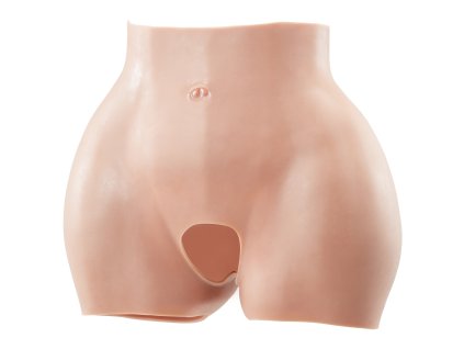 Silikónové nohavičky s vankúšmi pre zadok 100% silikón hnedé