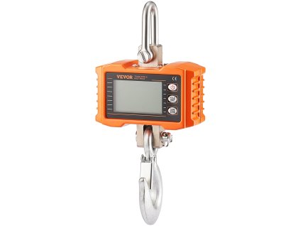 Digitálna závesná váha 2200 lbs/1000 kg, hliníkové telo, s ovládačom