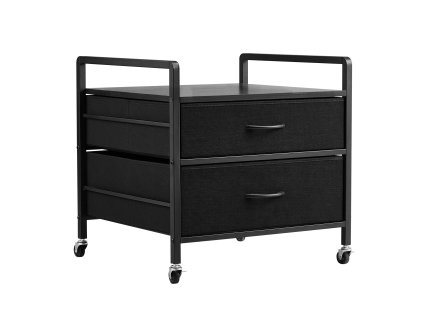 Stojan na mini chladničku s 2 zásuvkami, nosnosť 176 lb, 4 kolieska