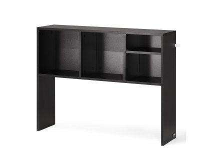 Stolný knižný regál s 1 policou 37"×9.4"×28.7" protišmykové podložky