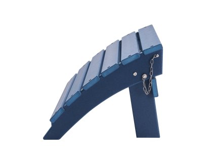 Podnožka k adirondack stoličke hdpe skladacia 15.7×18.9×13 inch modrá