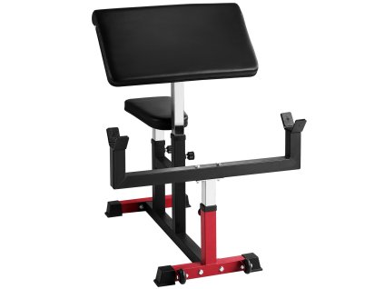 Lavica na biceps, nastaviteľná, izolované sedenie, nosnosť 440 LBS