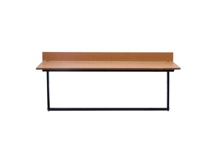 Závesný skladací stôl na balkón 15×39in, 5 polôh, na zábradlie 1"–5.3"