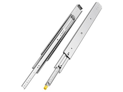 Pár bočných výsuvov zásuviek, plné vysunutie, 16–60 in, 500 lbs