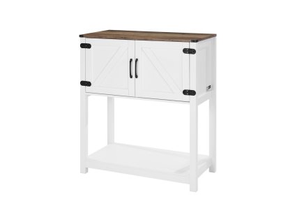 Skrinka na kávu 31.5×13.8×34.6 in, 3 police, magnetické dvierka