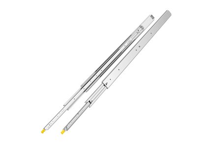 Pár plnovýsuvných koľajníc 18–60 in, 500 lbs, zámok, guľôčkové, bočné