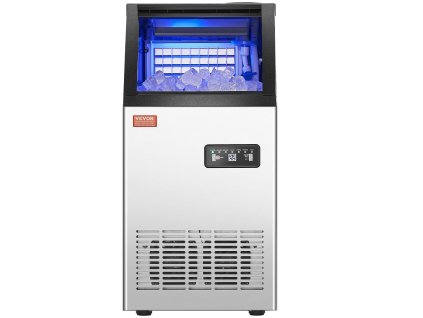 Výrobník ľadu 110lbs/24h, 36 kociek/15 min, 28lbs, led, samočistenie