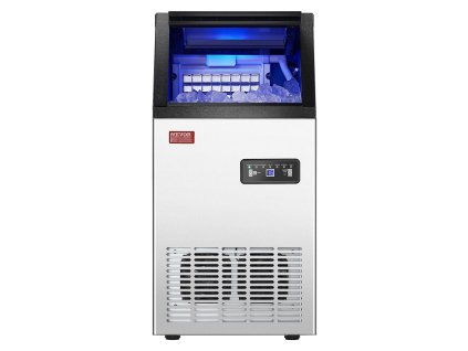 Výrobník ľadu 110lbs/24H, 36 kociek/15 min, zásobník 28lbs, led