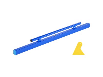 Rovnacia lišta na betón 48 inch hliníková, s vodováhou, otočná rukoväť