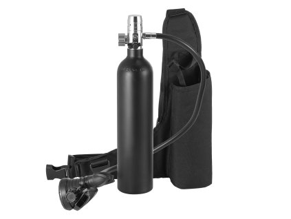 Prenosný potápačský valec 1 l, dýchanie 15–20 min, 98.43 ft s pumpou