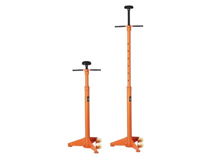 Stojan pod zvedák 3/4 ton zdvih 38.4–75.4 in samozam. závit 2 kolieska