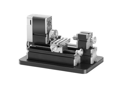 Minisústruh 70×130 mm, 36 W, 20 000 ot./min, 3-čeľustné skľučovadlo