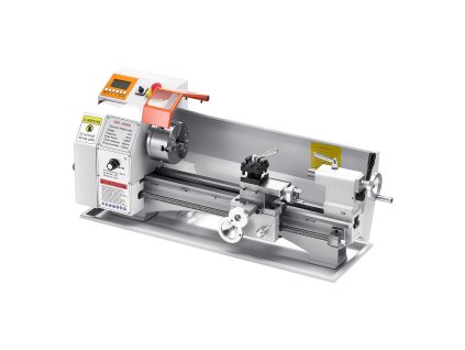 Sústruh na kov 220×450 mm, 1250 W bezuhlíkový motor, 0–2500 ot./min