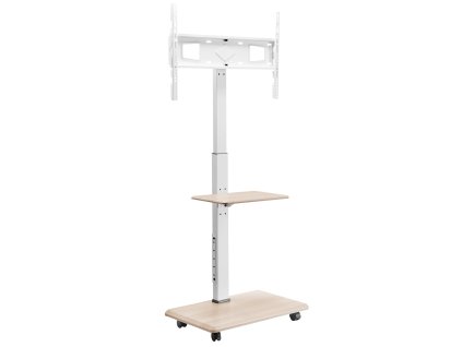 Pojazdný stojan na televízor 32–70" vesa 600×400mm 25° nosnosť 88 lbs