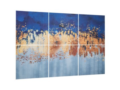 Akustické absorpčné panely sada 6 ks samolepiace, 70.87×47.24×0.4 inch