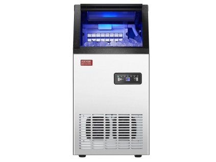 Výrobník ľadu 100lbs/24H, 36 kociek/15 min, zásobník 28lbs, led