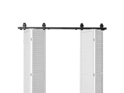 Sada koľajníc pre skladacie posuvné dvere 76" horná montáž pre 4×18"