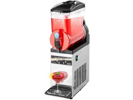 Stroj na mrazené nápoje 15 l jednokomorový nerez 60 pohárov pre bary
