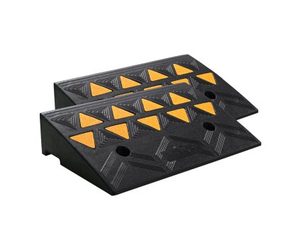 Gumené nájazdy 2ks, 4.3" zdvih, nosnosť 33069 lbs/15 T pre auto, vozík