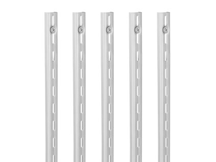 Vertikálny nosník na police 39-inch, 10 ks, s drážkou, 40 skrutiek