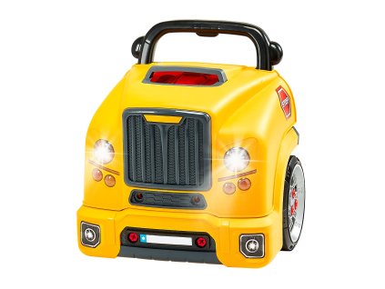 Detská mechanická dielňa, 60 dielov, svetlá a zvuky, volant, 3+ rokov