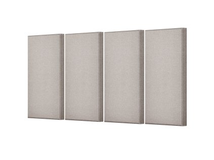 Akustické panely 4 ks, 2 inch hrubé, 23.6×11.8 inch, samolepiace