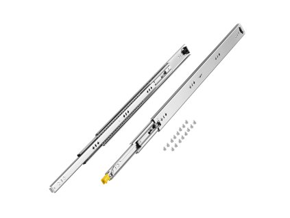 Sada bočných výsuvov zásuvky 250 lbs, guľôčkové ložiská, 16–60 in