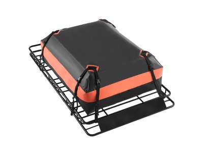 Strešný košík na batožinu 64×39×4.1 in, 250 lbs, s taškou a popruhmi