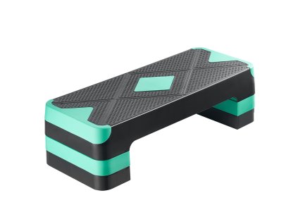 Aeróbny step 28-inch, nastaviteľný s 4 nástavcami, protišmykový