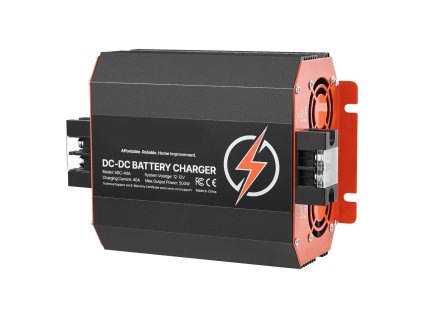 Dc na dc nabíjačka 12V 40A 500W pre olovené a lítiové batérie
