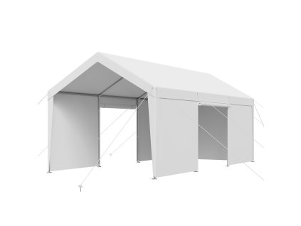 Prístrešok pre auto/čln 10×20 FT s odnímateľnými stenami, uv/vodeodolný