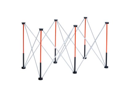 Skladací pracovný stojan 1266×665 mm, nosnosť 1135 kg, bez montáže