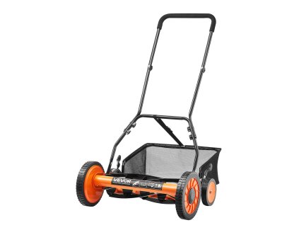 Ručne poháňaná valcová kosačka 45 cm, 5 nožov, 35–62 mm, s košom