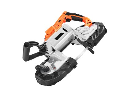 Prenosná pásová píla 127×115 mm, 360 W, bezkartáčová, 0–120 m/min