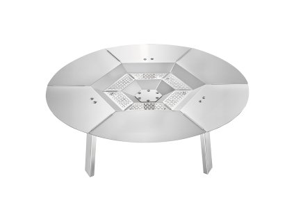 Difúzor tepla pre drevené ohnisko Ø 635 mm, 304 nerez, odnímateľný