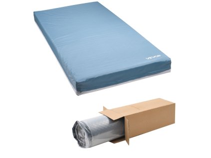 Nemocničný matrac 204 kg, viacvrstvový, nepremokavý, 914×2030×153 mm