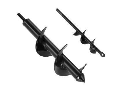 Vrták do pôdy, sada 2: 40×220 mm a 80×300 mm, pre 3/8" šesťhran