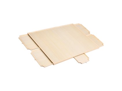 Otočný stolík na puzzle 2000 dielikov 102×74 cm, 5 zásuviek